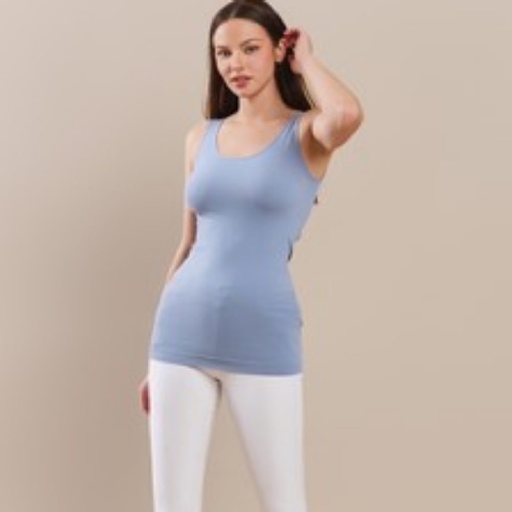 Blue RecerTank Top